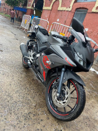 Grey/red Yamaha YZF R15 R15 BSVI