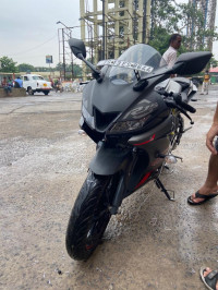 Grey/red Yamaha YZF R15 R15 BSVI