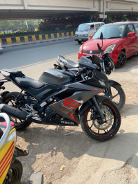 Grey/red Yamaha YZF R15 R15 BSVI