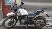 Snow White Royal Enfield Himalayan