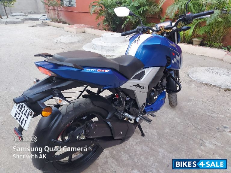 Blue TVS Apache RTR 160 4V BS6