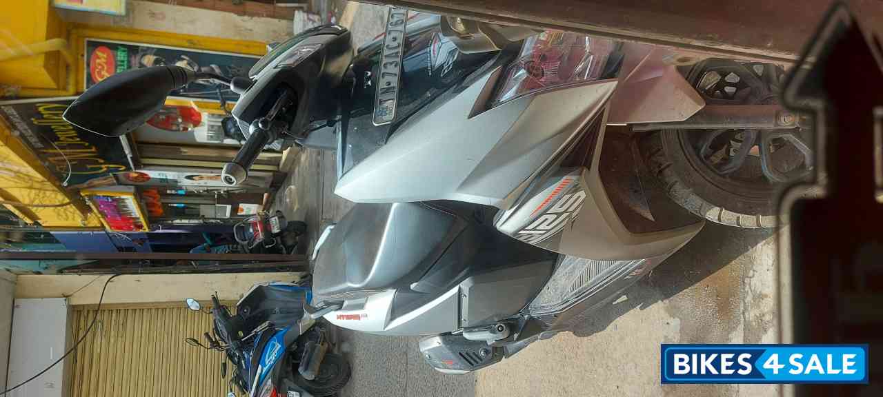 Matte Silver TVS NTORQ 125