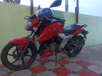 Red TVS Apache RTR 160 4V
