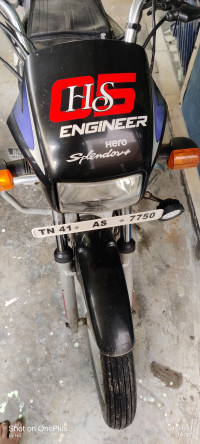 Blue And Black Hero Splendor Plus IBS i3s