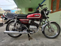 Maroon Yamaha RX 135