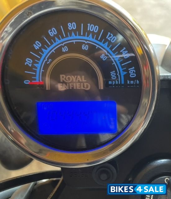 Whimsical White And Black Royal Enfield Thunderbird X 350