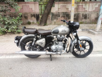 Gun Metal Gray Royal Enfield Classic 350 Dual Channel BS6