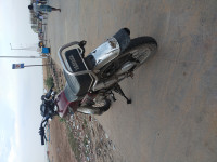 Maroon Yamaha RX 135