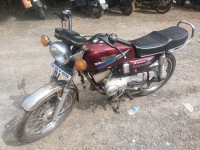 Maroon Yamaha RX 135