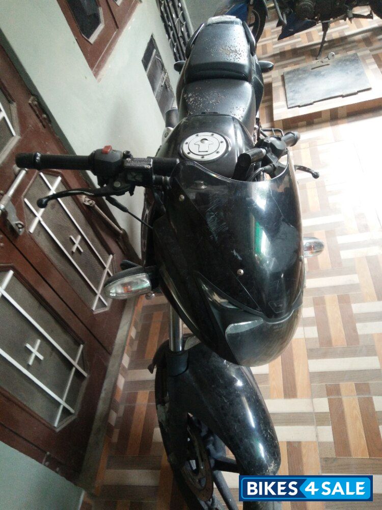 Black And Silver Bajaj Pulsar 180 DTSi