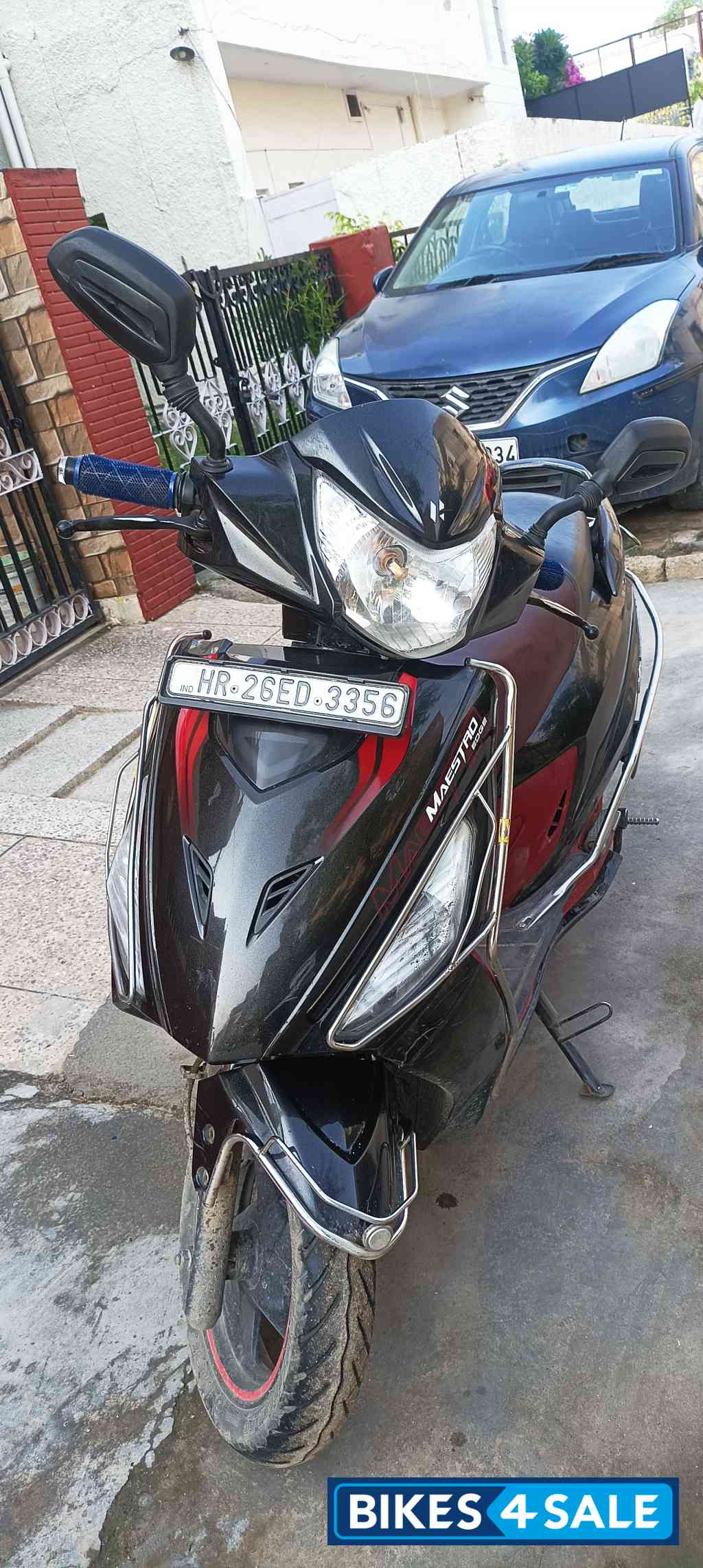 Red, Black Hero Maestro Edge 125 FI