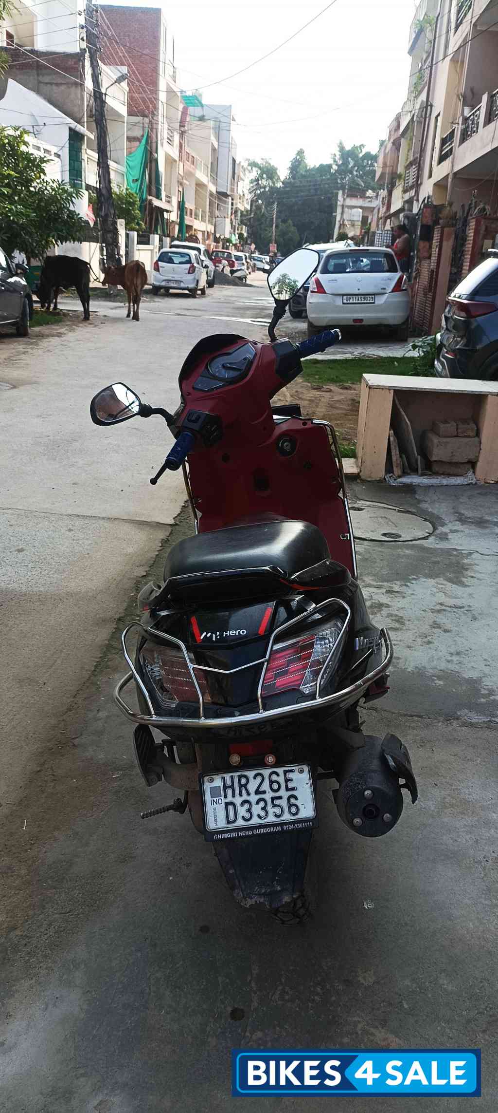 Red, Black Hero Maestro Edge 125 FI