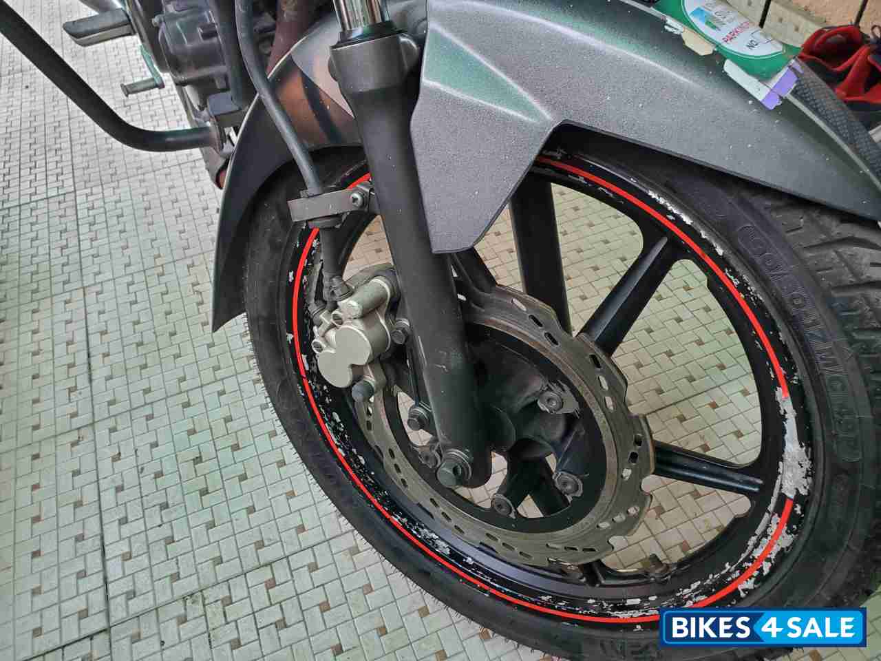 Grey TVS Apache RTR 160