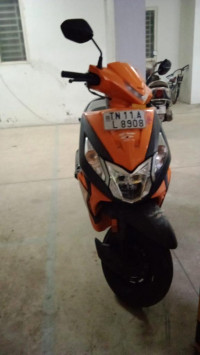 Orange Honda Dio