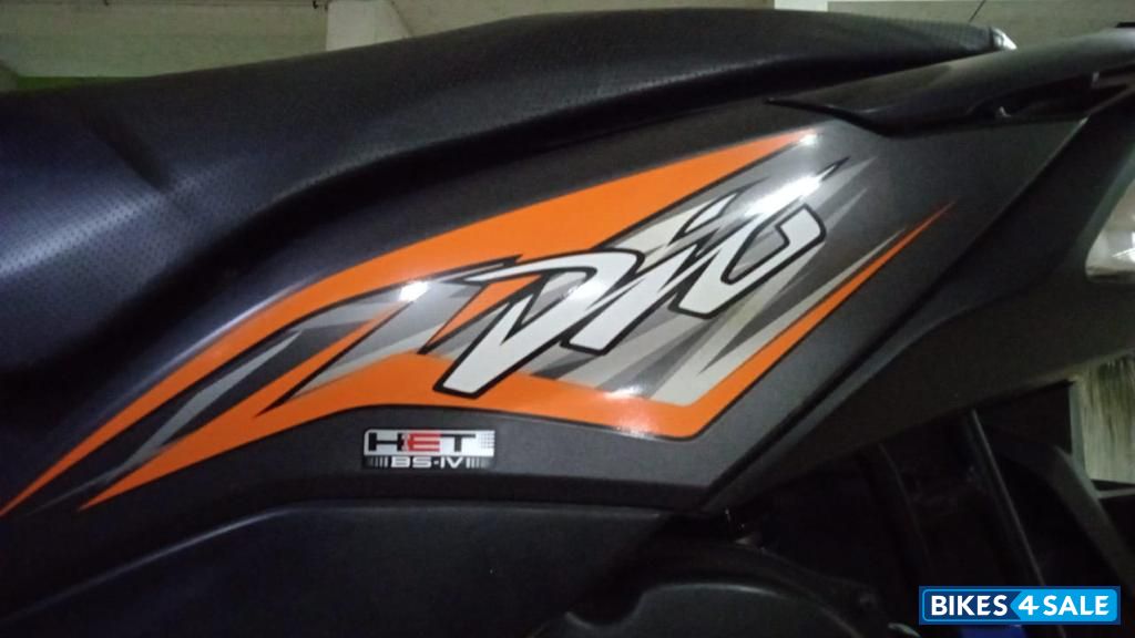 Orange Honda Dio