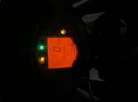 White&orange KTM RC 200