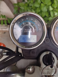 Black Royal Enfield Thunderbird