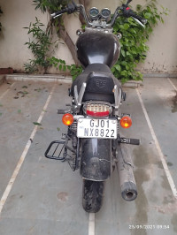 Black Royal Enfield Thunderbird