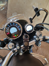 Blue Royal Enfield Meteor 350 Stellar