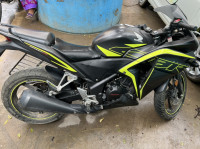 Grey And Green Honda CBR 250R