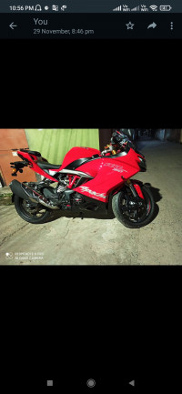 Racing Red TVS Apache RR 310 2020