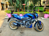 Blue Bajaj Dominar 400 Disc