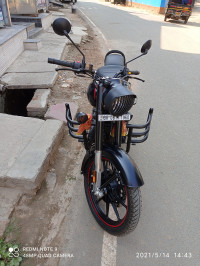 Mate Black Royal Enfield Classic 350 Single Channel BS6