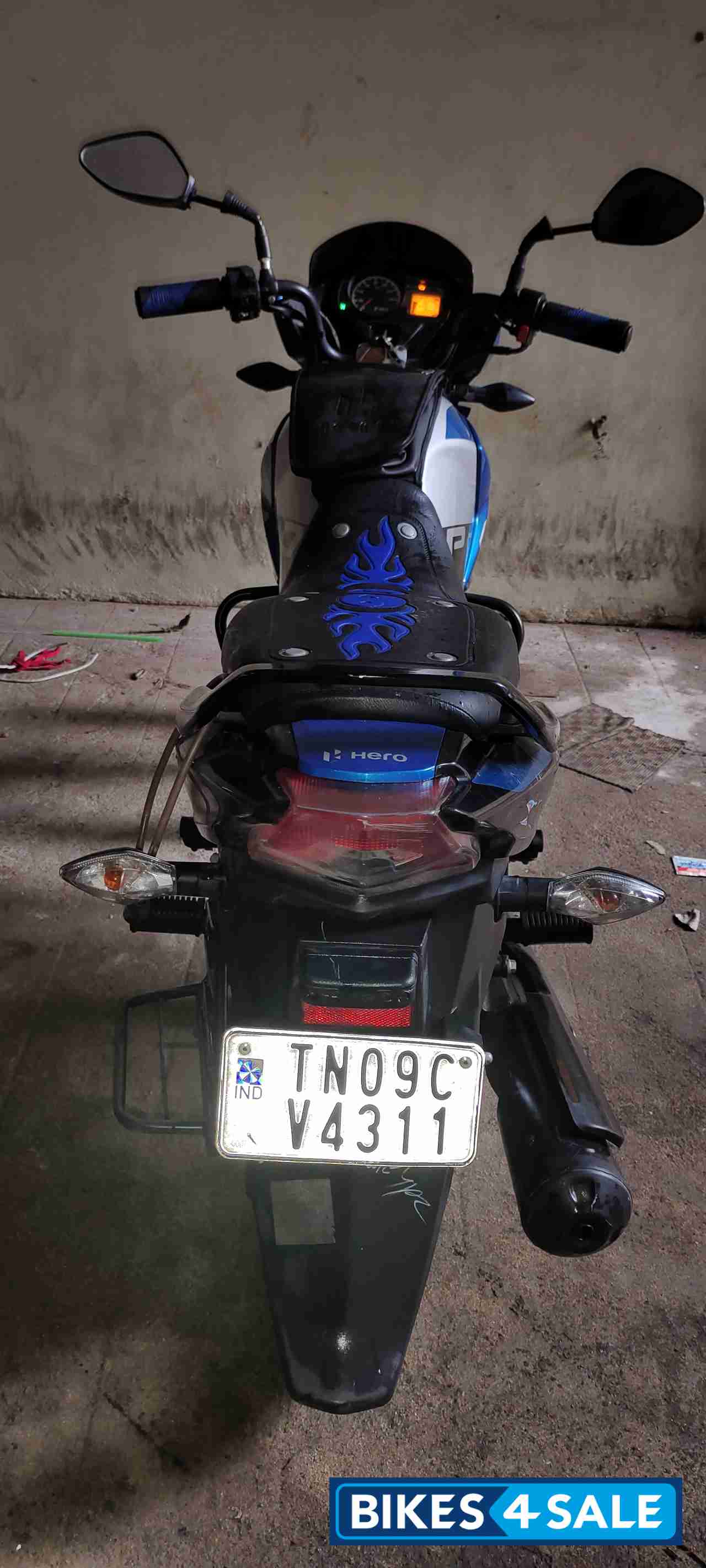 Blue With White Hero Passion X Pro