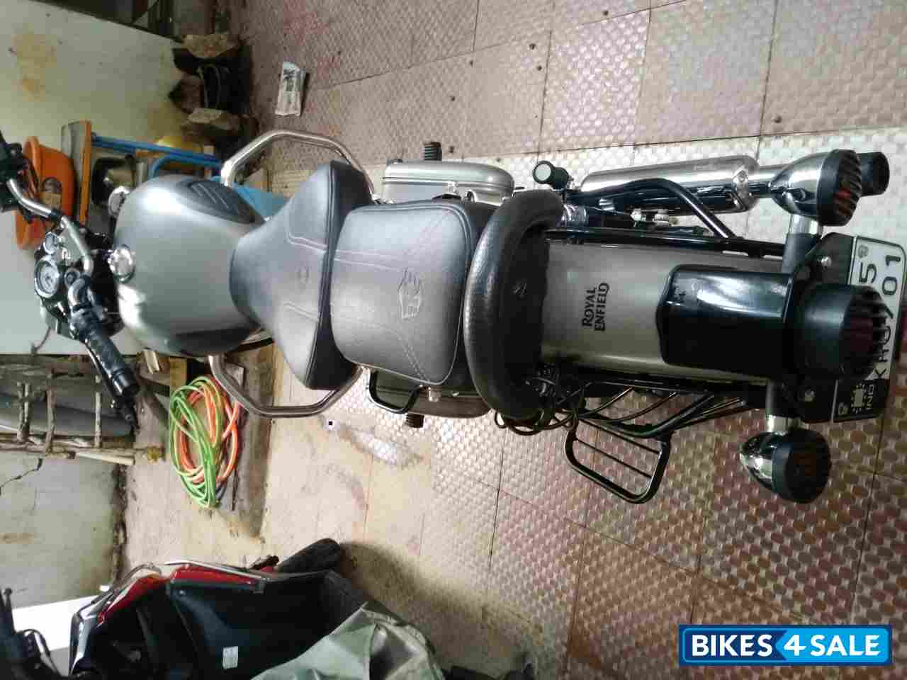 Gray Royal Enfield Classic 350