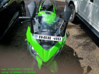 Lime Green Kawasaki Ninja 400