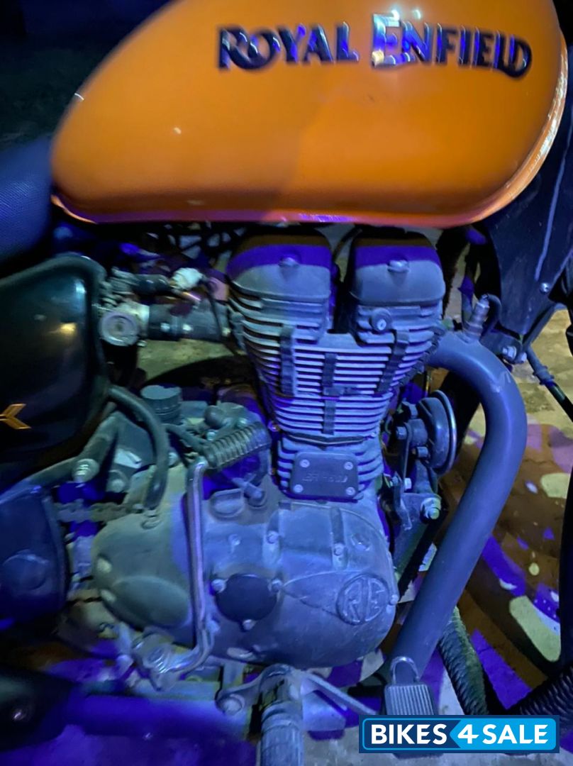 Gatway Orange Royal Enfield Thunderbird X 500