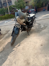 Green Black Bajaj Discover 100