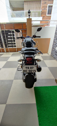 Black Yamaha FZ-S FI V3 BS6