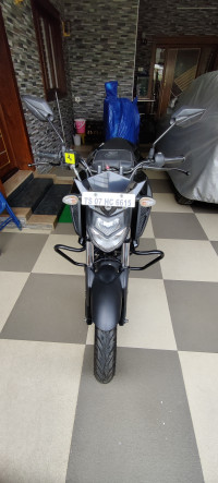 Black Yamaha FZ-S FI V3 BS6