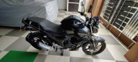 Black Yamaha FZ-S FI V3 BS6