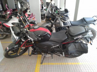 Black TVS Apache RTR 200 Fi 4V Race Edition 2.0