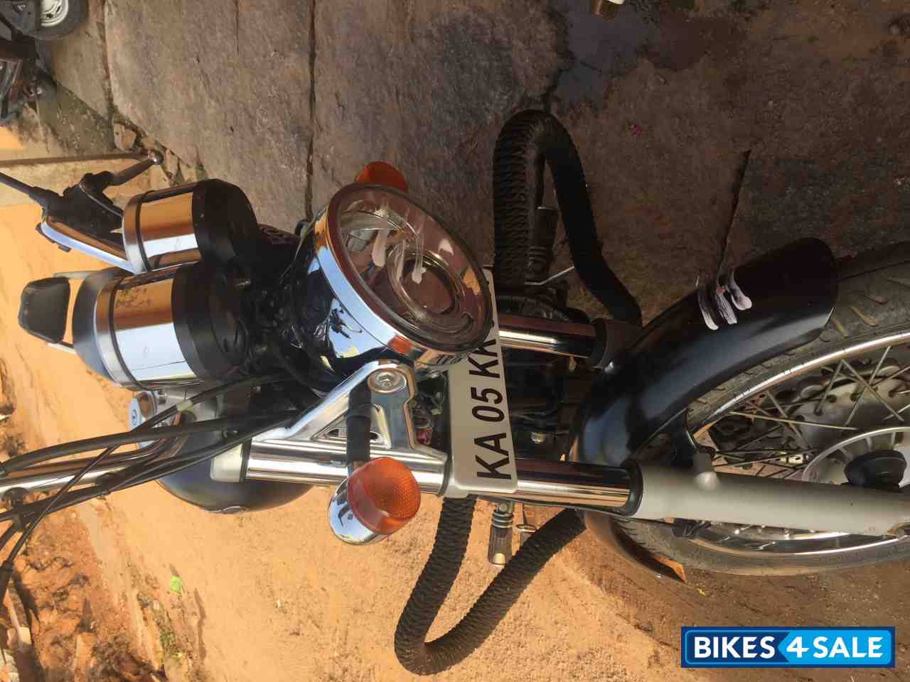 Mat Black Royal Enfield Thunderbird 350