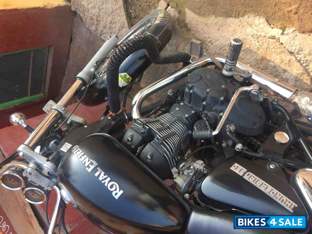 Mat Black Royal Enfield Thunderbird 350