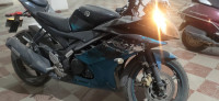 Blue Yamaha YZF R15 V2