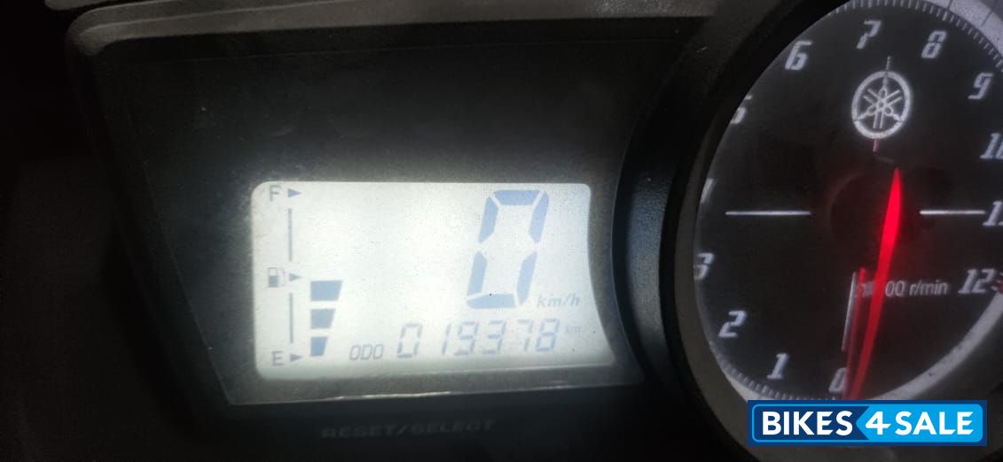 Blue Yamaha YZF R15 V2