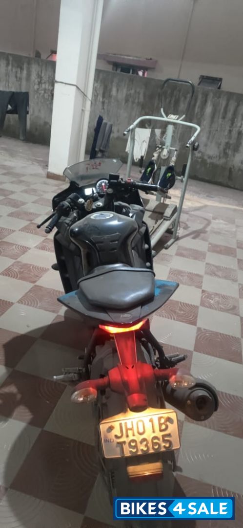 Blue Yamaha YZF R15 V2