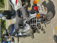 Silver Royal Enfield Classic 350
