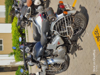 Silver Royal Enfield Classic 350