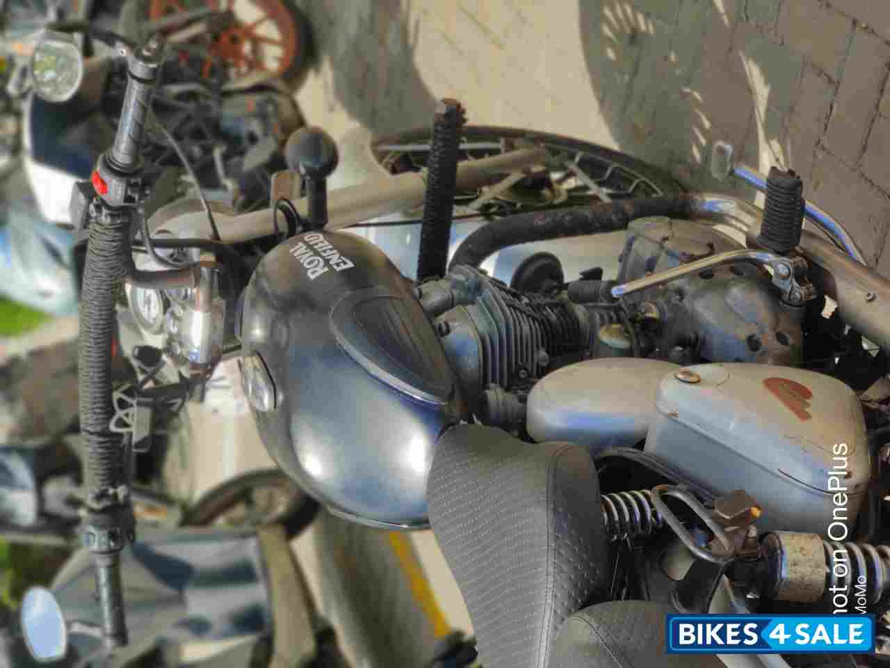 Silver Royal Enfield Classic 350