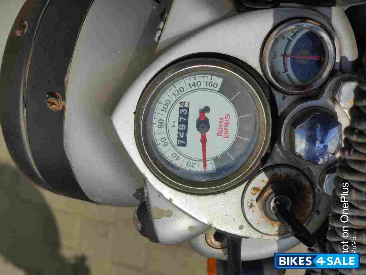 Silver Royal Enfield Classic 350