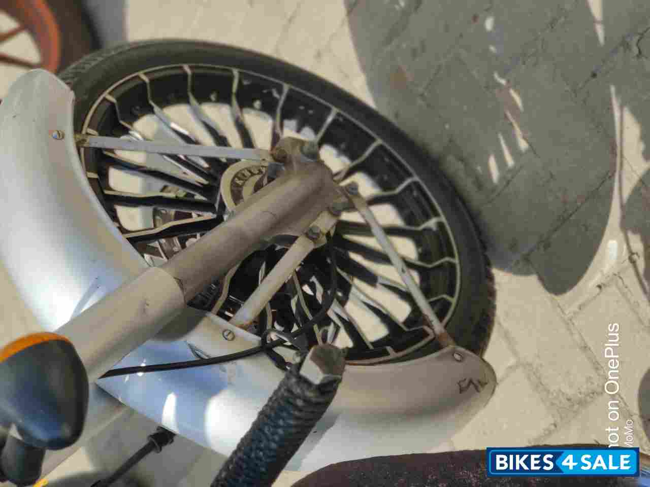 Silver Royal Enfield Classic 350