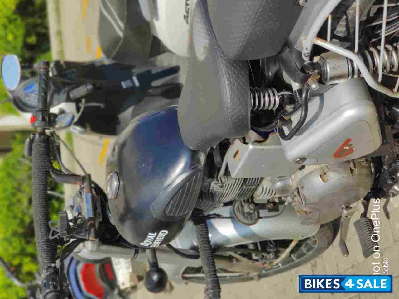 Silver Royal Enfield Classic 350