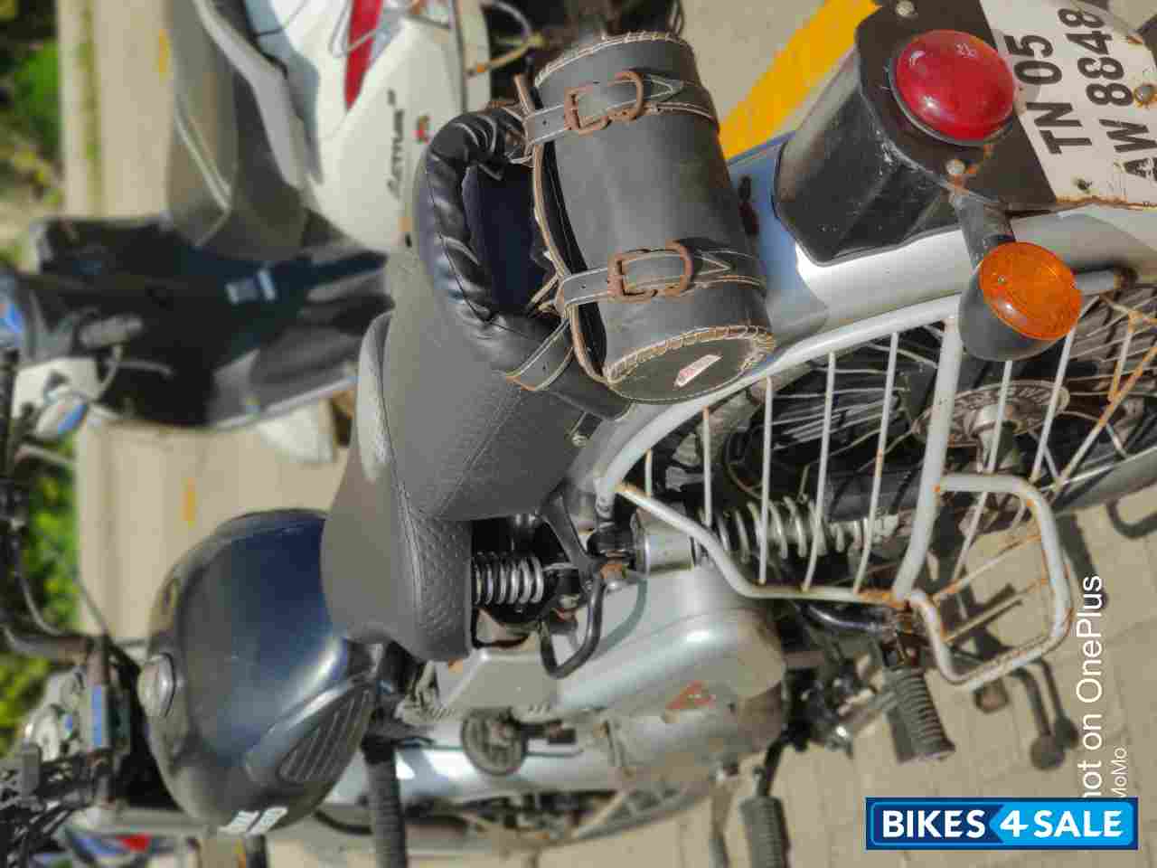 Silver Royal Enfield Classic 350