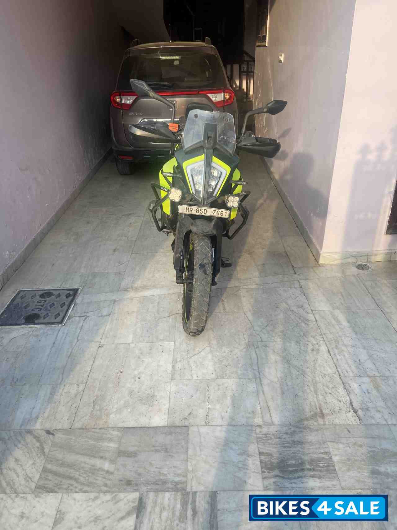 Orange KTM 390 Adventure Orange KTM 390 Adventure