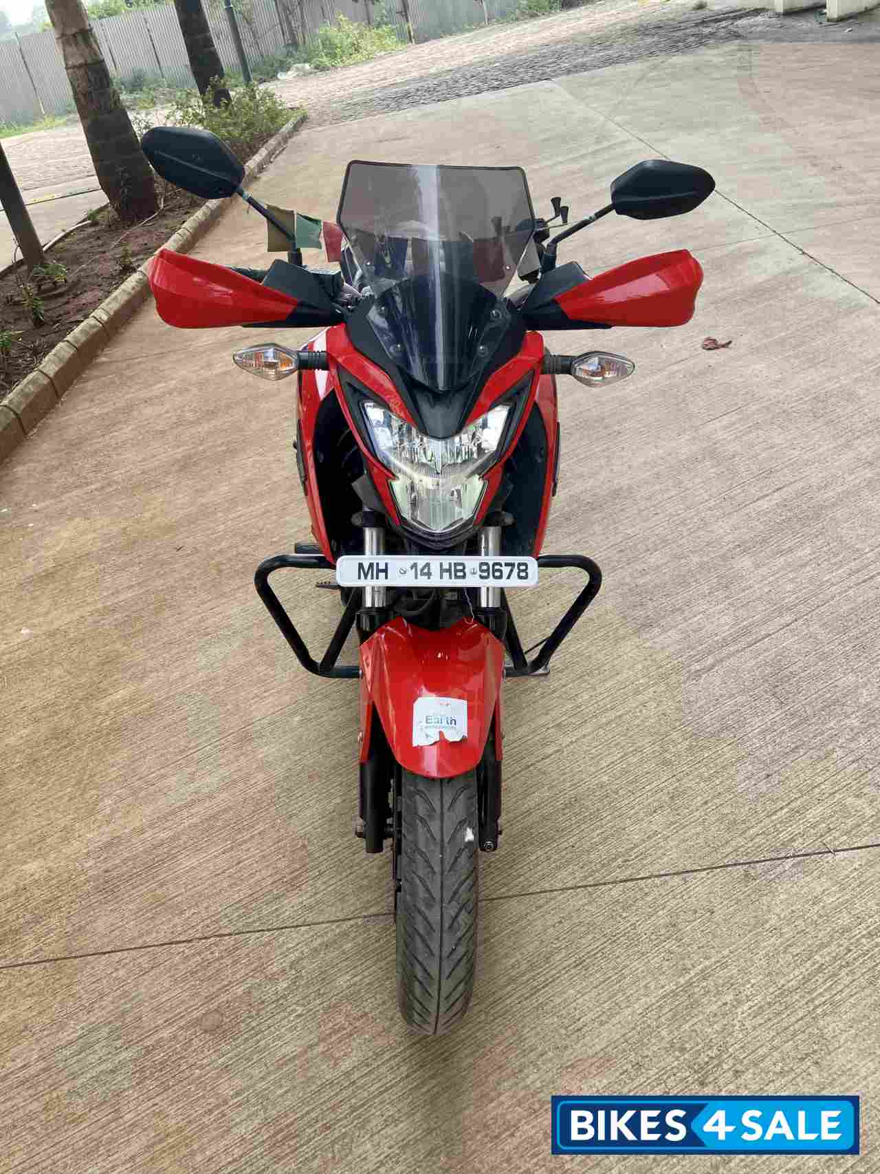 Red Honda CB Hornet 160R ABS
